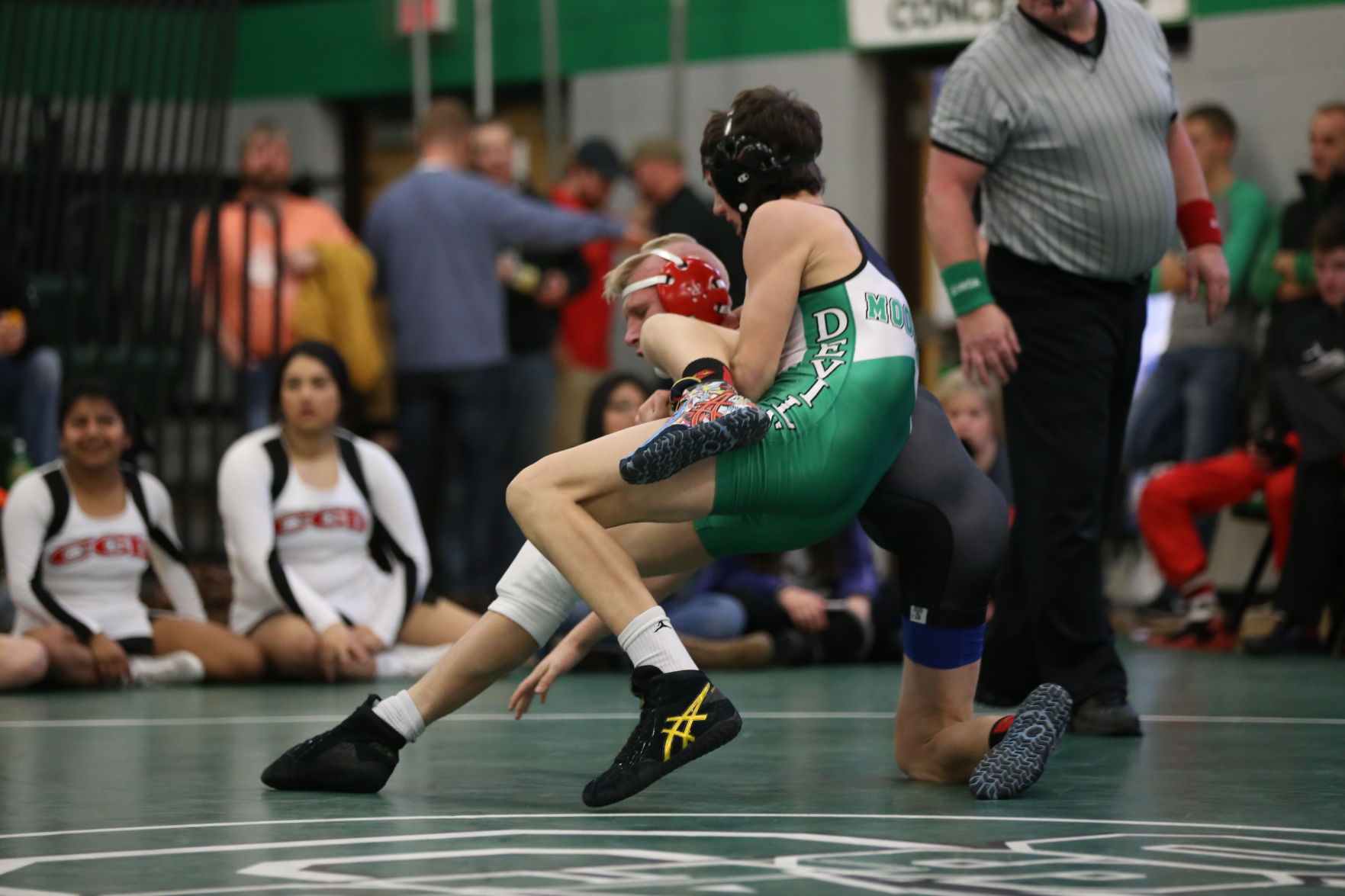 Osage, Forest City, Clarion and New Hampton wrestling, Dec. 22, 2017